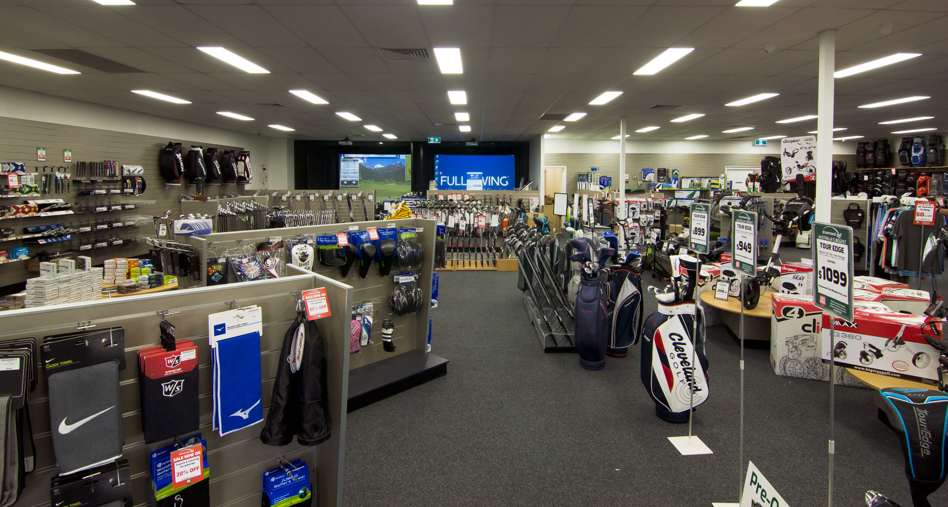 Drummond Golf Diverse Project Group Award Winning Shopfitting